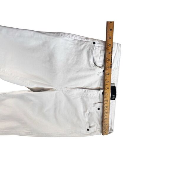 Kut from the kloth white raw hem ankle jean size 4 - Picture 9 of 10